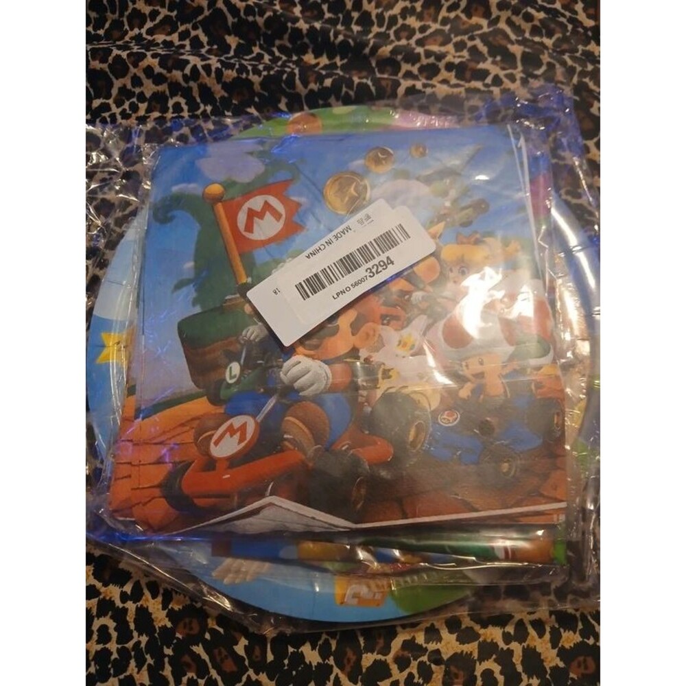 New Super Mario Kart party supply set